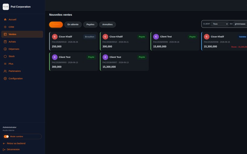 BoostPme — Ventes